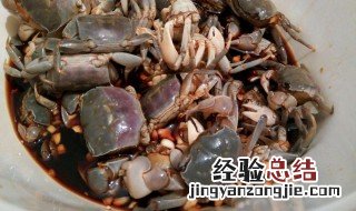 生螃蟹腌制方法和配料 生螃蟹腌制方法