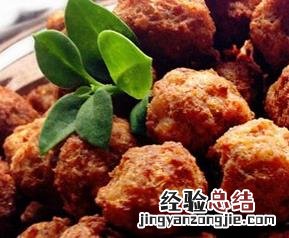 猪肉丸子的做法家常做法 猪肉丸子的做法步骤图解