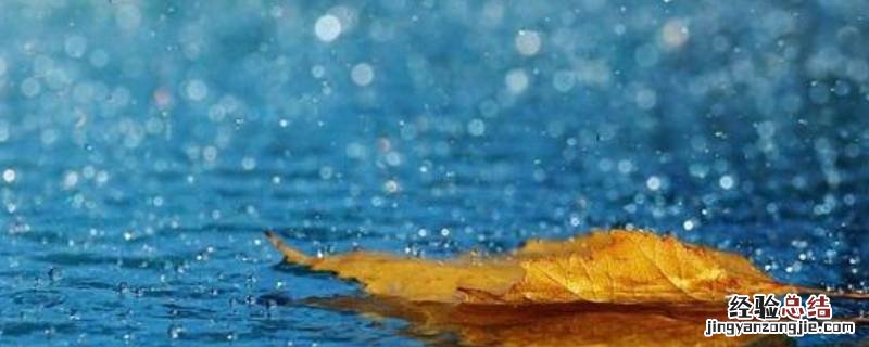 大雨吉祥语 大雨吉祥词