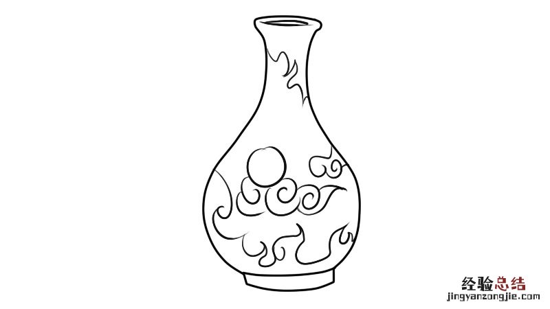 花瓶简笔画 花瓶简笔画彩色