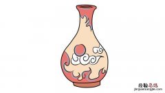 花瓶简笔画 花瓶简笔画彩色
