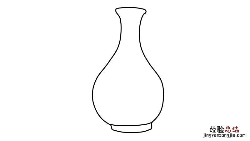 花瓶简笔画 花瓶简笔画彩色