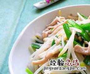 银牙韭菜炒肉末的做法大全 银牙韭菜炒肉末的做法