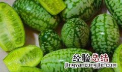 拇指西瓜吃了有什么好处 拇指西瓜好吃吗