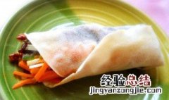 迷你卷饼制作方法 迷你卷饼制作方法教程