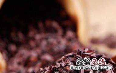 墨江紫米的功效与作用 墨江紫米的功效与作用与正常大米