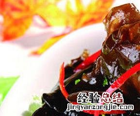 凉拌黑木耳的做法视频 凉拌黑木耳的做法