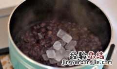 冰糖蜜豆如何做成冰沙 冰糖蜜豆如何做