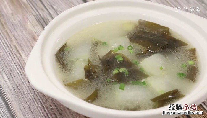 冬瓜海带汤的做法 虾仁冬瓜海带汤的做法
