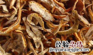 陈皮的功效与作用及禁忌 陈皮的作用与功能主治