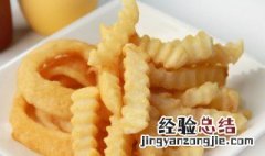 土豆炸的薯条怎么做 土豆炸薯条的家常做法