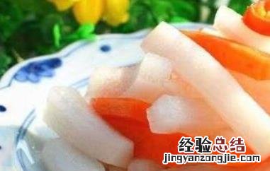 醋泡脆萝卜的做法 醋泡萝卜怎么做才好吃而且脆