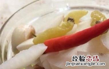 泡糖醋萝卜的腌制方法窍门 白醋泡萝卜的腌制方法窍门