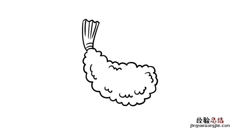炸虾简笔画图片大全 炸虾简笔画