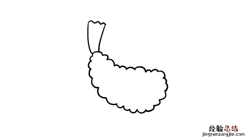 炸虾简笔画图片大全 炸虾简笔画