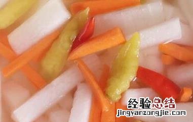 糖醋萝卜的功效与作用 醋萝卜的作用与功效