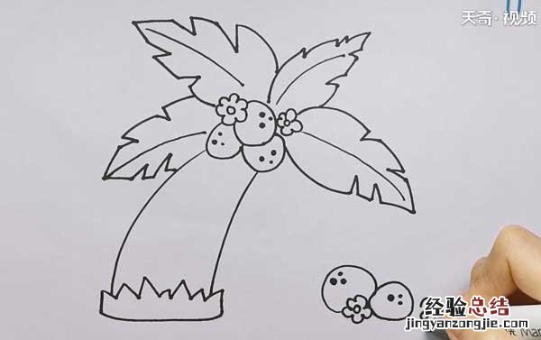 海边简笔画 海边简笔画图片