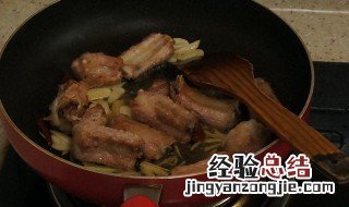 酸豇豆排骨步骤 酸豇豆排骨汤