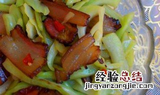 火腿炒芥菜做法步骤 做火腿炒芥菜流程