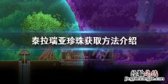 泰拉瑞亚珍珠怎么获得 泰拉瑞亚珍珠石块在哪里