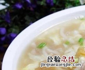 榨菜肉丝汤如何吃 榨菜肉丝汤如何吃好
