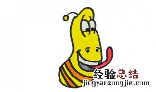 昆虫怎么画 爆笑虫子简笔画教程