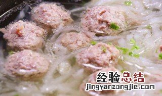 汆羊肉丸子技巧 汆羊肉丸子的方法