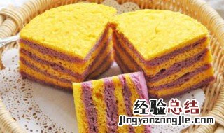 红薯南瓜发糕 紫薯南瓜双色发糕