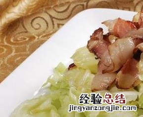 白菜炒肉如何做好吃 怎样白菜炒肉