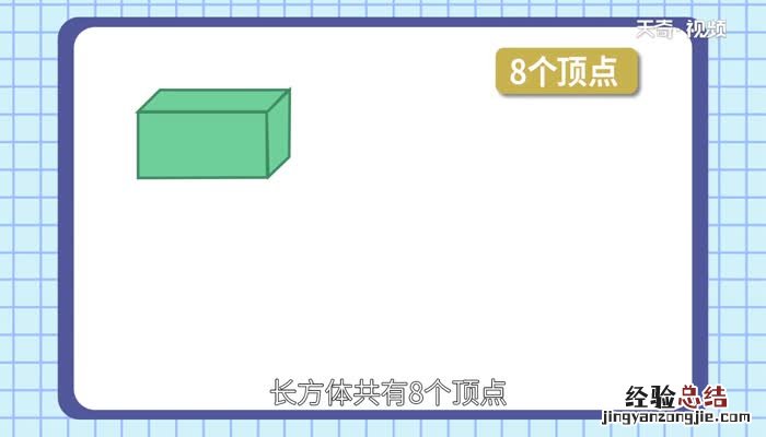 长方体有多少个顶点 一个长方体有多少个顶点