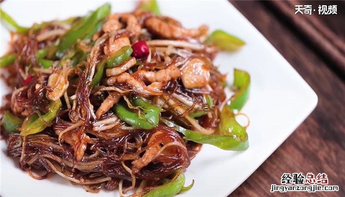 豆芽炒粉丝怎么做 豆芽炒粉丝怎么做好吃