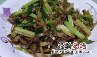 回锅蒜苗技巧教程 回锅蒜苗做法如下