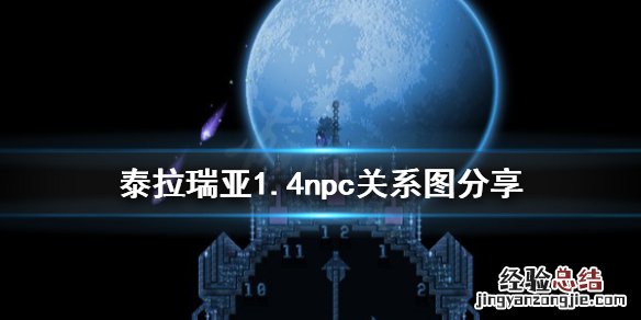 泰拉瑞亚1.4npc关系图分享 泰拉瑞亚1.4人物关系图