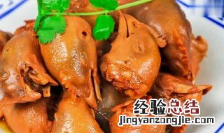 酱鸡头正宗的做法 东北酱鸡头的家常做法