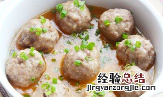 豫菜蒸丸子的制作方法 豫菜蒸丸子的制作方法和配料
