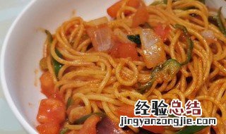 炒意大利面的做法 炒意大利面的做法步骤