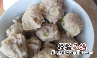 豆腐猪肉丸子制作方法 豆腐猪肉丸子家常做法