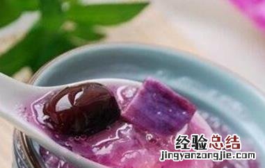 紫薯山药银耳粥的做法 紫薯山药银耳汤的做法