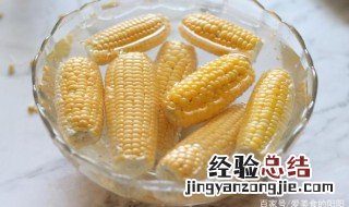 怎么做迷你小玉米视频 怎么做迷你小玉米