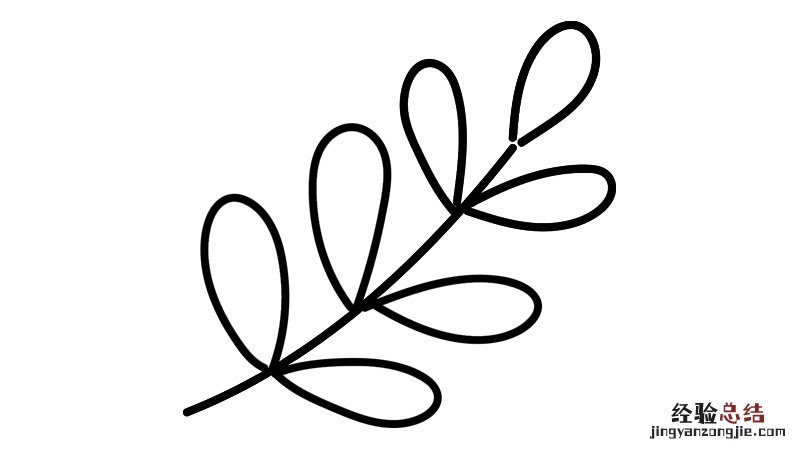 树叶简笔画画法大全 树叶的简笔画画法