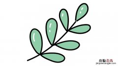 树叶简笔画画法大全 树叶的简笔画画法