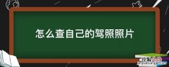 怎么查自己的驾照照片 如何查询自己驾驶证照片