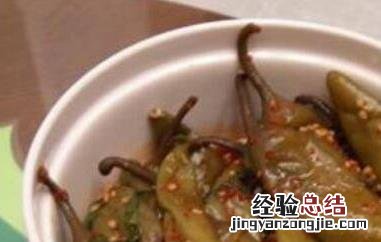 生腌青辣椒怎么做 怎样做腌青辣椒