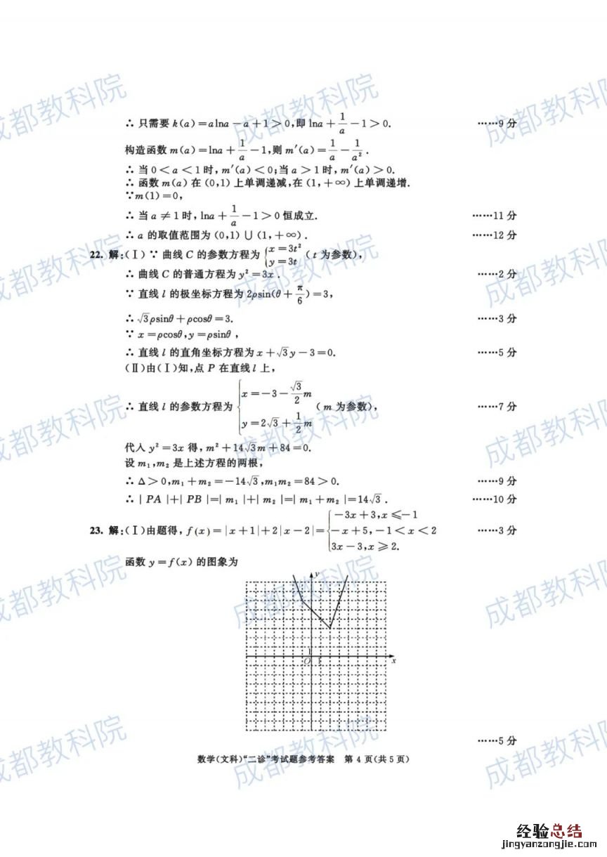 2023成都二诊语文试题及答案 2023成都二诊数学试题及答案