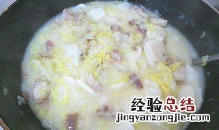 肉丝白菜汤制作方法 白菜肉丝汤的做法