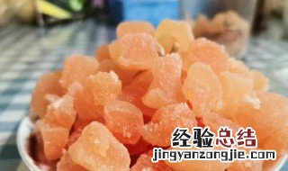 柚子糖怎么才能起糖霜 柚子糖怎么出糖霜