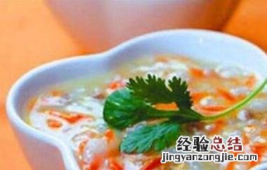 胡萝卜花生粥的功效与做法 胡萝卜花生粥的功效与做法视频