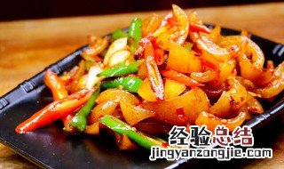 猪皮炒什么好吃 黄豆芽炒肉皮好吃的做法介绍