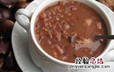 板栗红豆粥的功效与作用 板栗红豆薏米粥的功效与作用