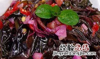 紫背天葵的做法 紫背天葵怎么做